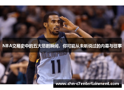 NBA交易史中的五大悲剧瞬间，你可能从未听说过的内幕与往事