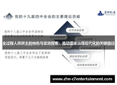 全过程人民民主的特色与实效探索：推动国家治理现代化的关键路径