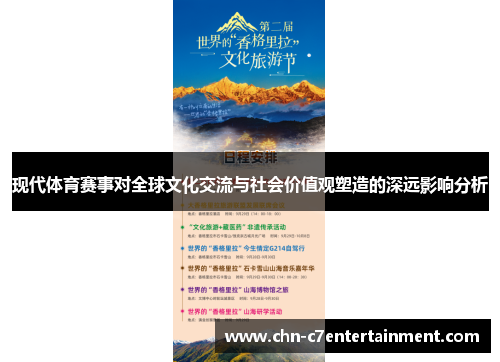 现代体育赛事对全球文化交流与社会价值观塑造的深远影响分析